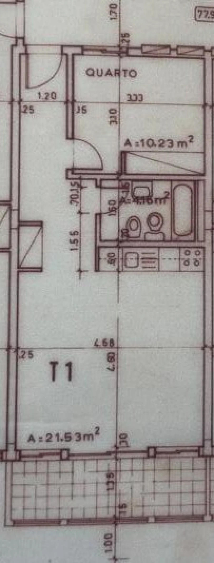 Apartamento T1 para Venda em Almargem do Bispo, Pêro Pinheiro e Montelavar Planta 1