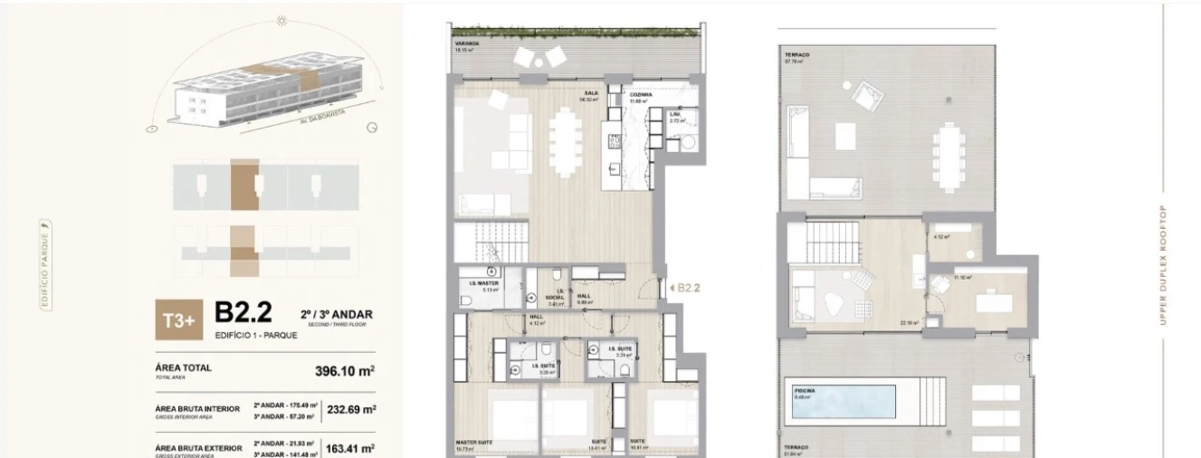 Apartamento T3 para Venda em Aldoar, Foz do Douro e Nevogilde Planta 1