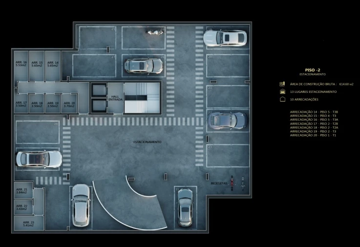 Apartamento T1 para Venda em Campolide Planta 5