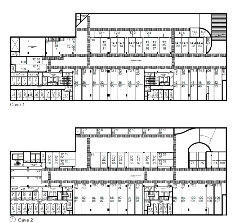 Apartamento T2 para Venda em Matosinhos e Leça da Palmeira Planta 2