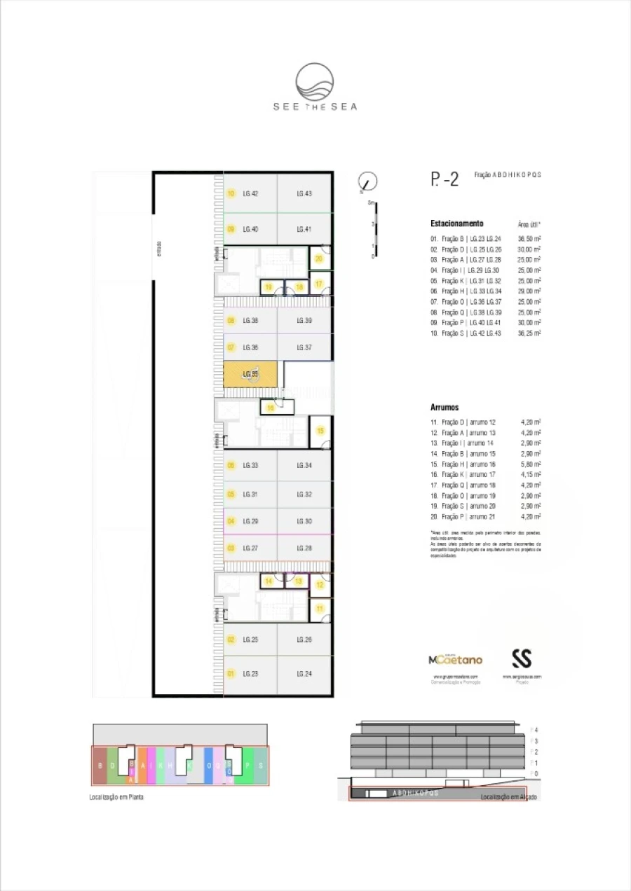 Apartamento T2 para Venda em Canidelo Planta 3
