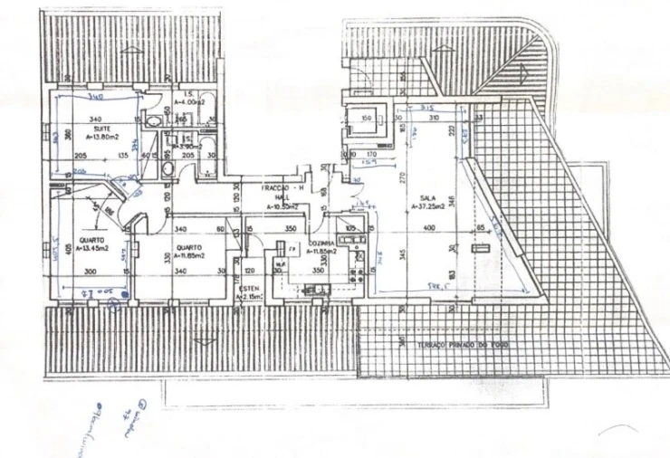 Apartamento T3 para Arrendamento em Carnaxide e Queijas Planta 1