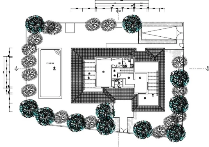 Moradia T6 para Arrendamento em Cascais e Estoril Planta 1