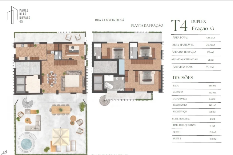 Apartamento T4 para Venda em Lordelo do Ouro e Massarelos Planta 1