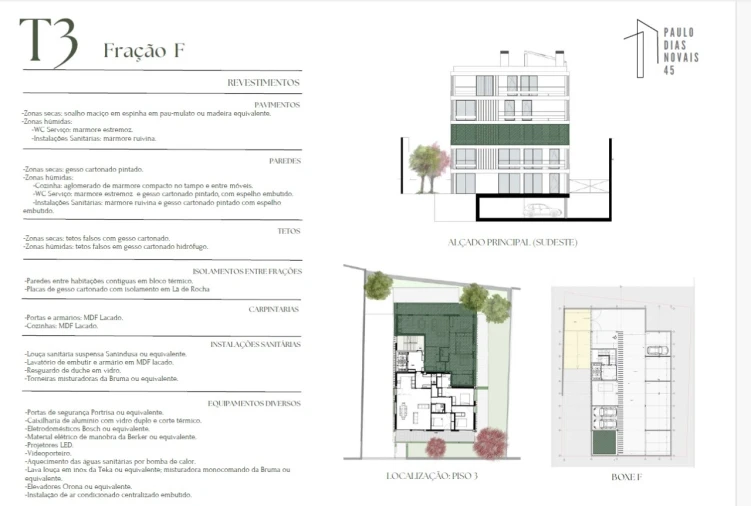 Apartamento T3 para Venda em Lordelo do Ouro e Massarelos Planta 2