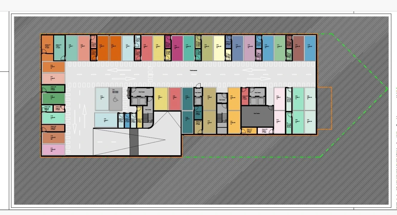 Apartamento T1 para Venda em Canidelo Planta 2