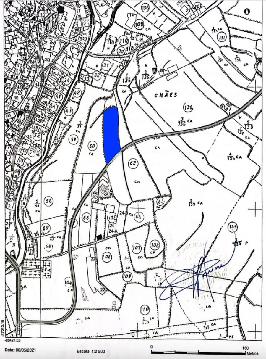 Terreno para Venda em Fanhões Planta 3