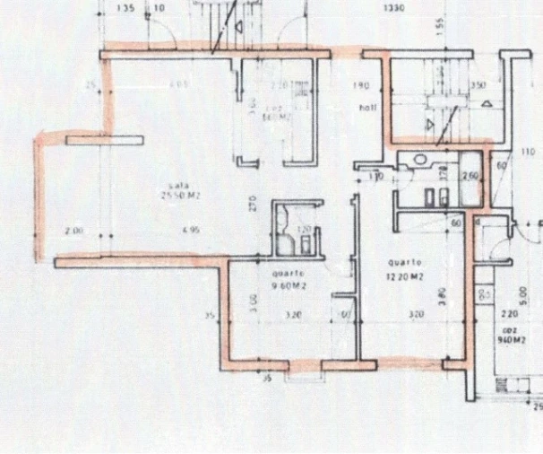 Apartamento T2 para Venda em Cascais e Estoril Planta 1