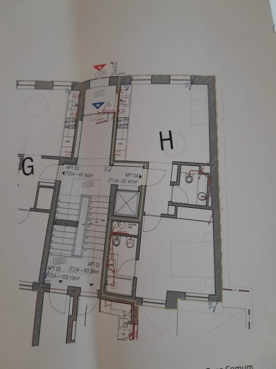 Apartamento T1 para Venda em Cascais e Estoril Planta 1