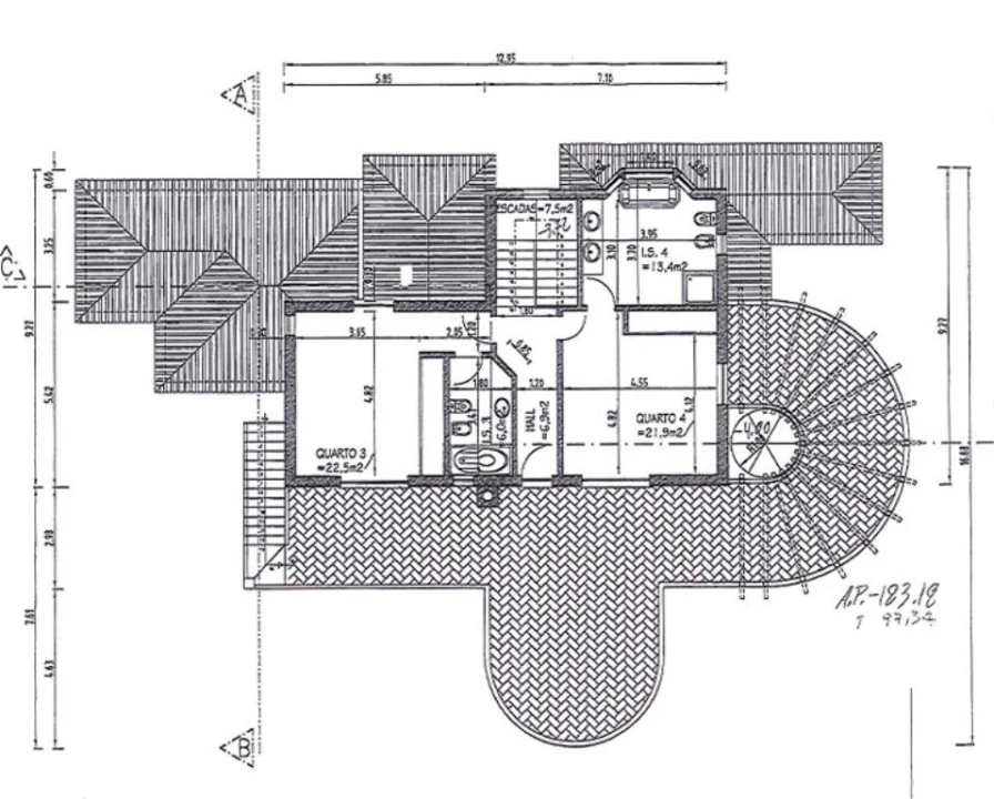 Moradia T4 para Venda em Almancil Planta 6