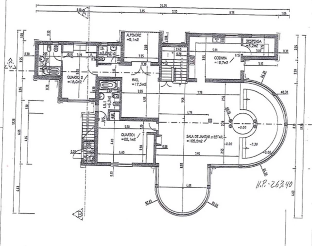 Moradia T4 para Venda em Almancil Planta 5
