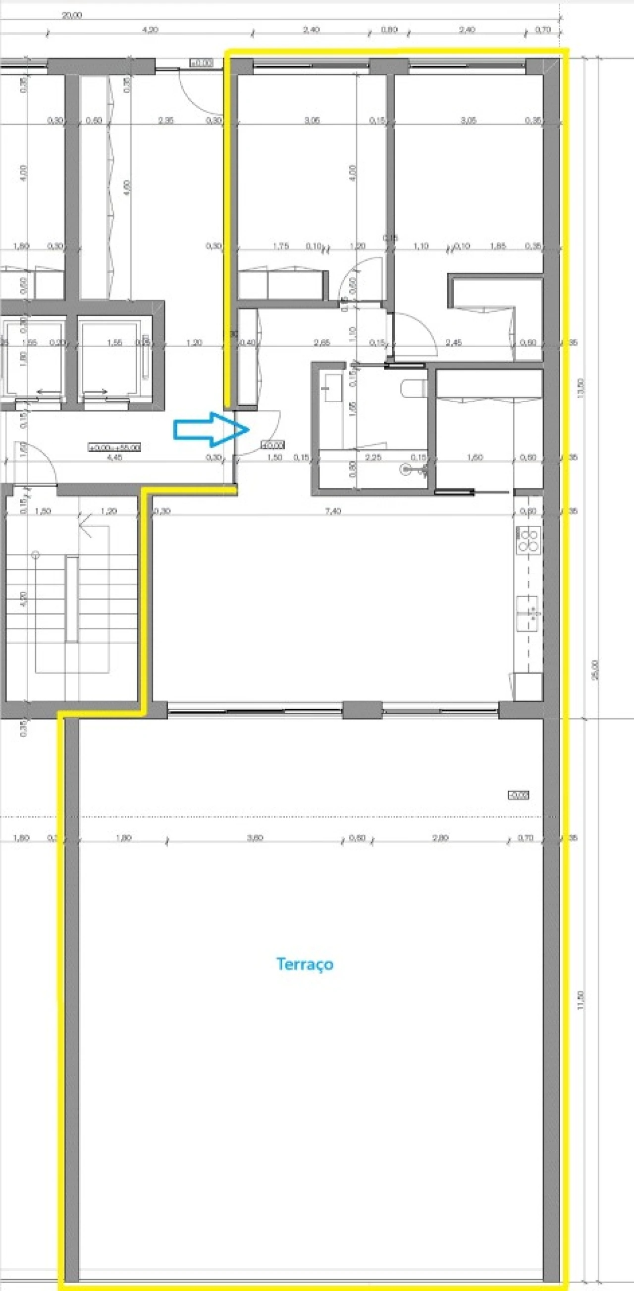 Apartamento T2 para Venda em Evora de Alcobaça Planta 3