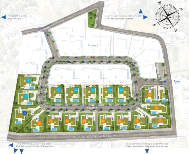 Moradia T5 para Venda em Montenegro Planta 9