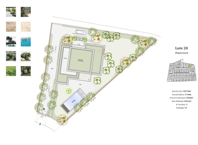 Moradia T5 para Venda em Montenegro Planta 11