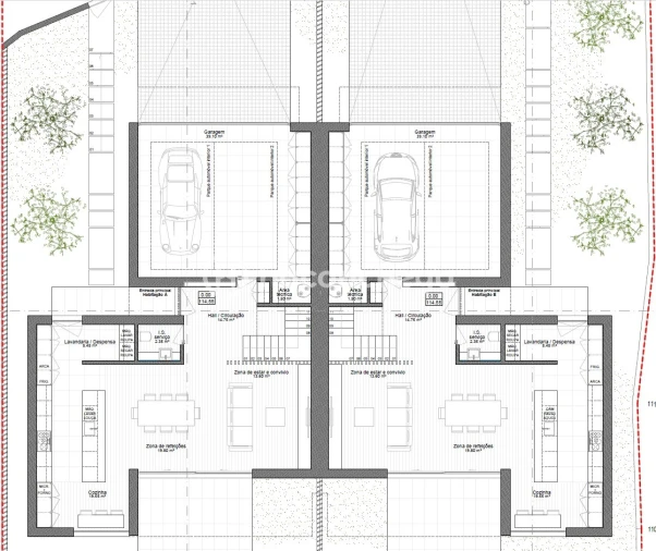 Moradia T3 para Venda em Campo e Tamel (São Pedro Fins) Planta 1