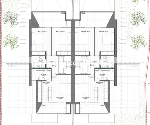 Moradia T3 para Venda em Campo e Tamel (São Pedro Fins) Planta 2