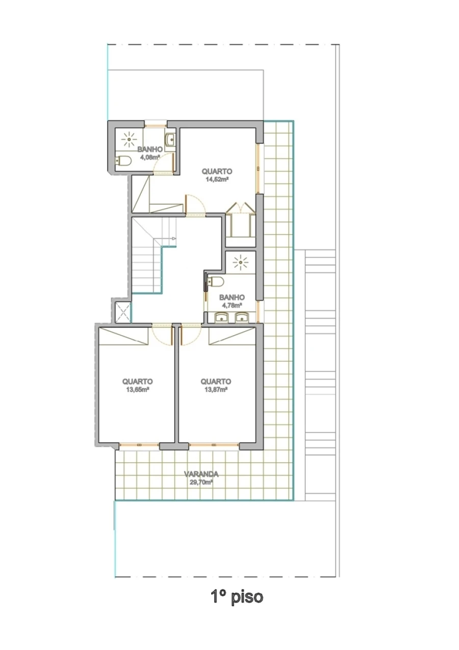 Moradia T4 para Venda em Tavarede Foto 23