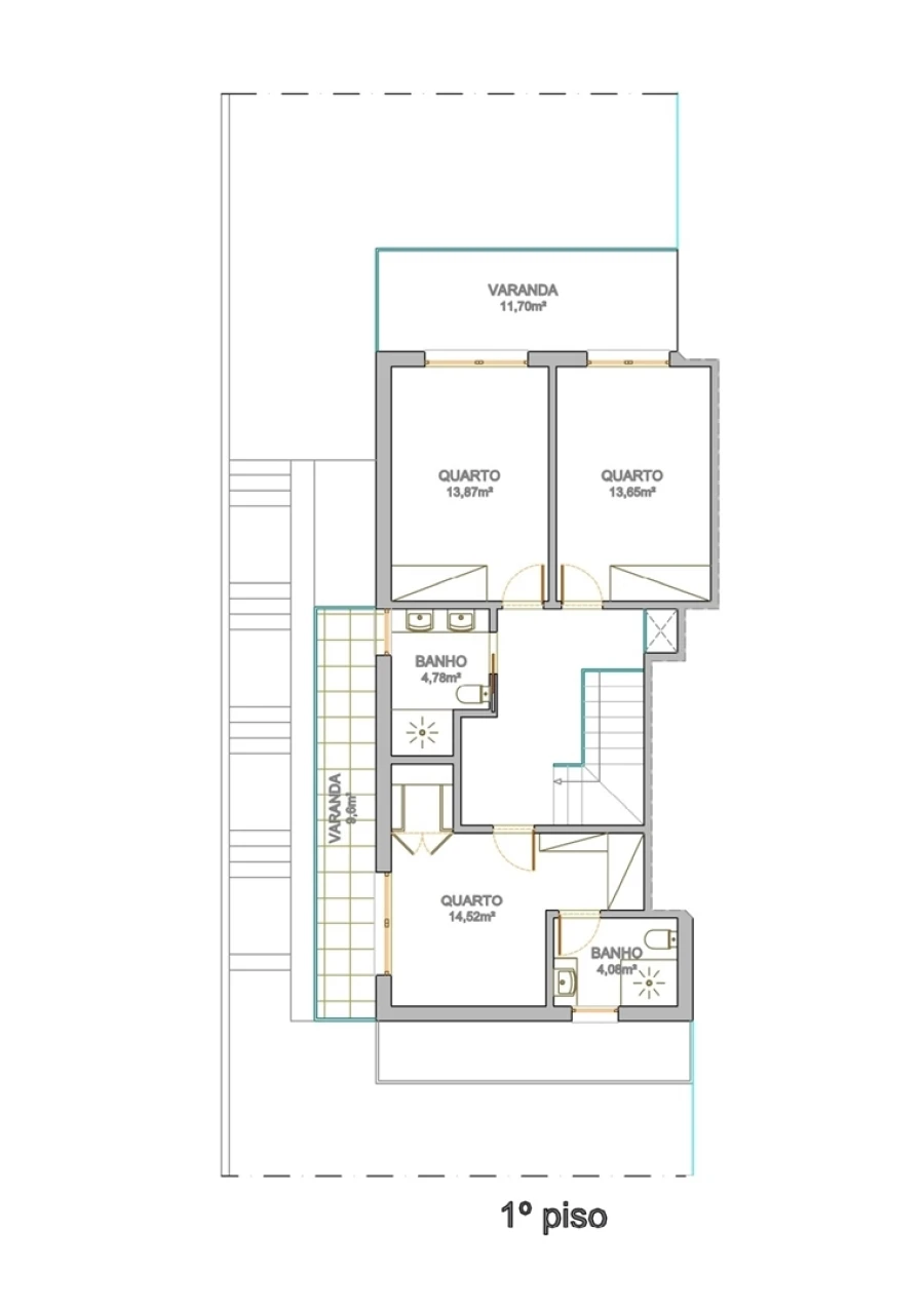 Moradia T4 para Venda em Tavarede Foto 12
