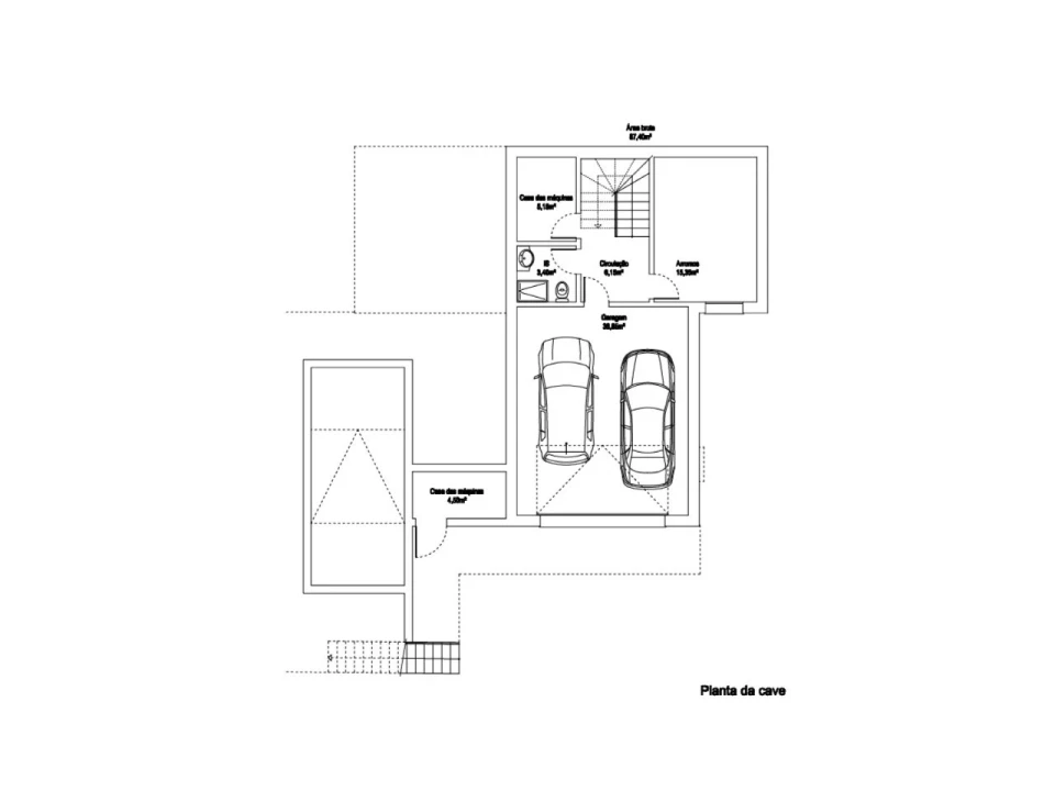 Moradia T3 para Venda em A dos Negros Planta 3