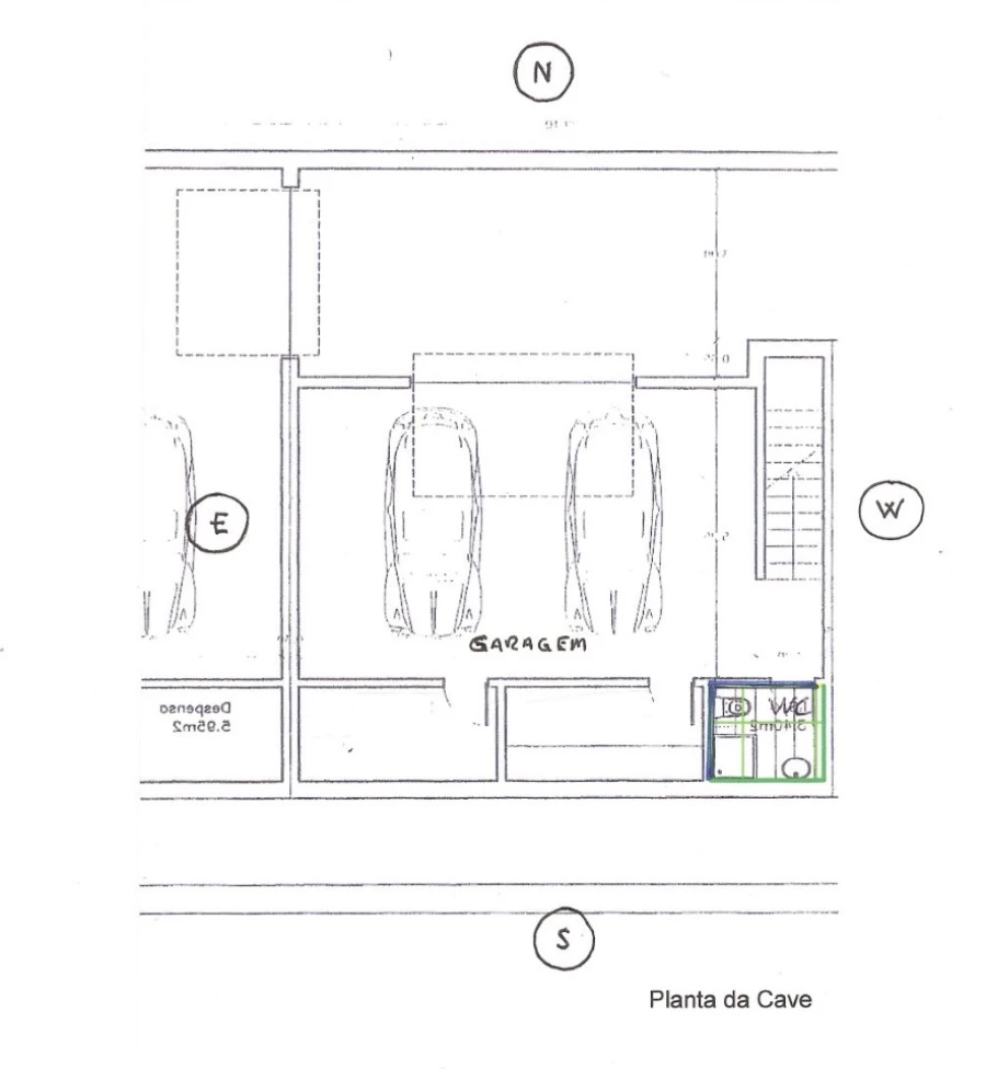 Moradia T3 para Venda em Foz do Arelho Planta 2