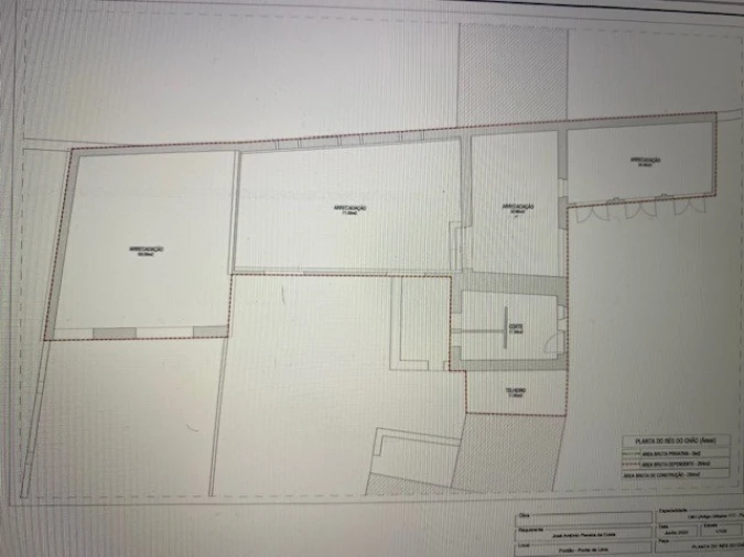 Quinta T4 para Venda em Fontão Planta 1