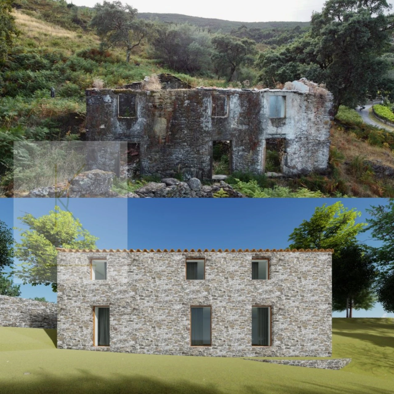 Moradia T2 para Venda em Cabração e Moreira do Lima Foto 11