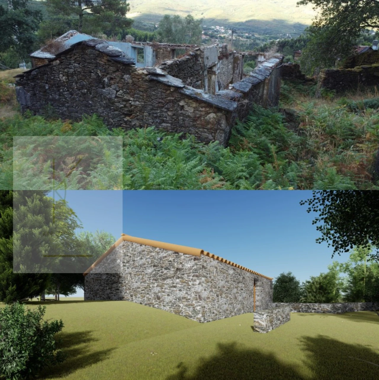 Moradia T2 para Venda em Cabração e Moreira do Lima Foto 13