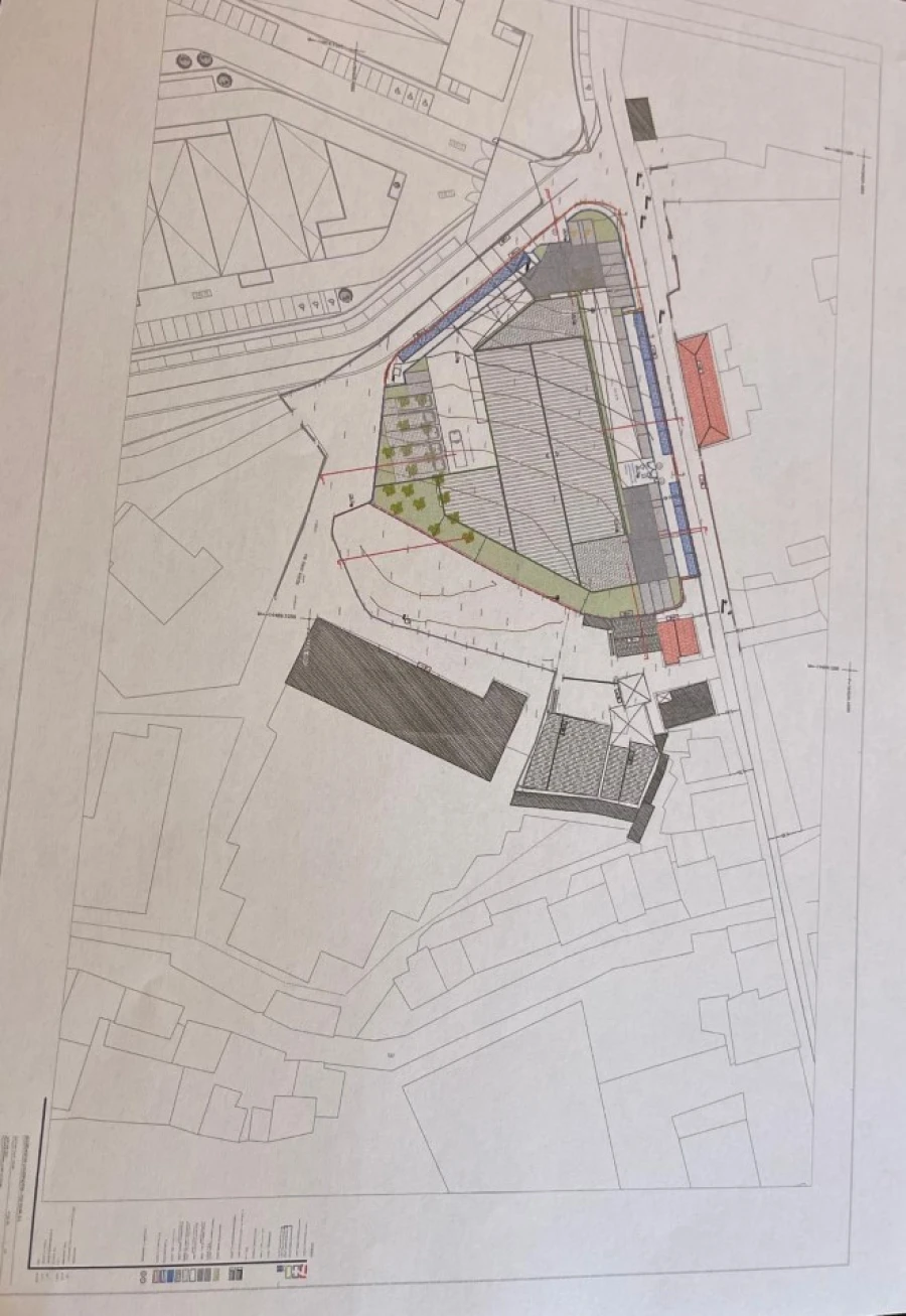 Armazém para Venda em Santo Tirso, Couto (Santa Cristina e São Miguel) e Burgães Planta 1