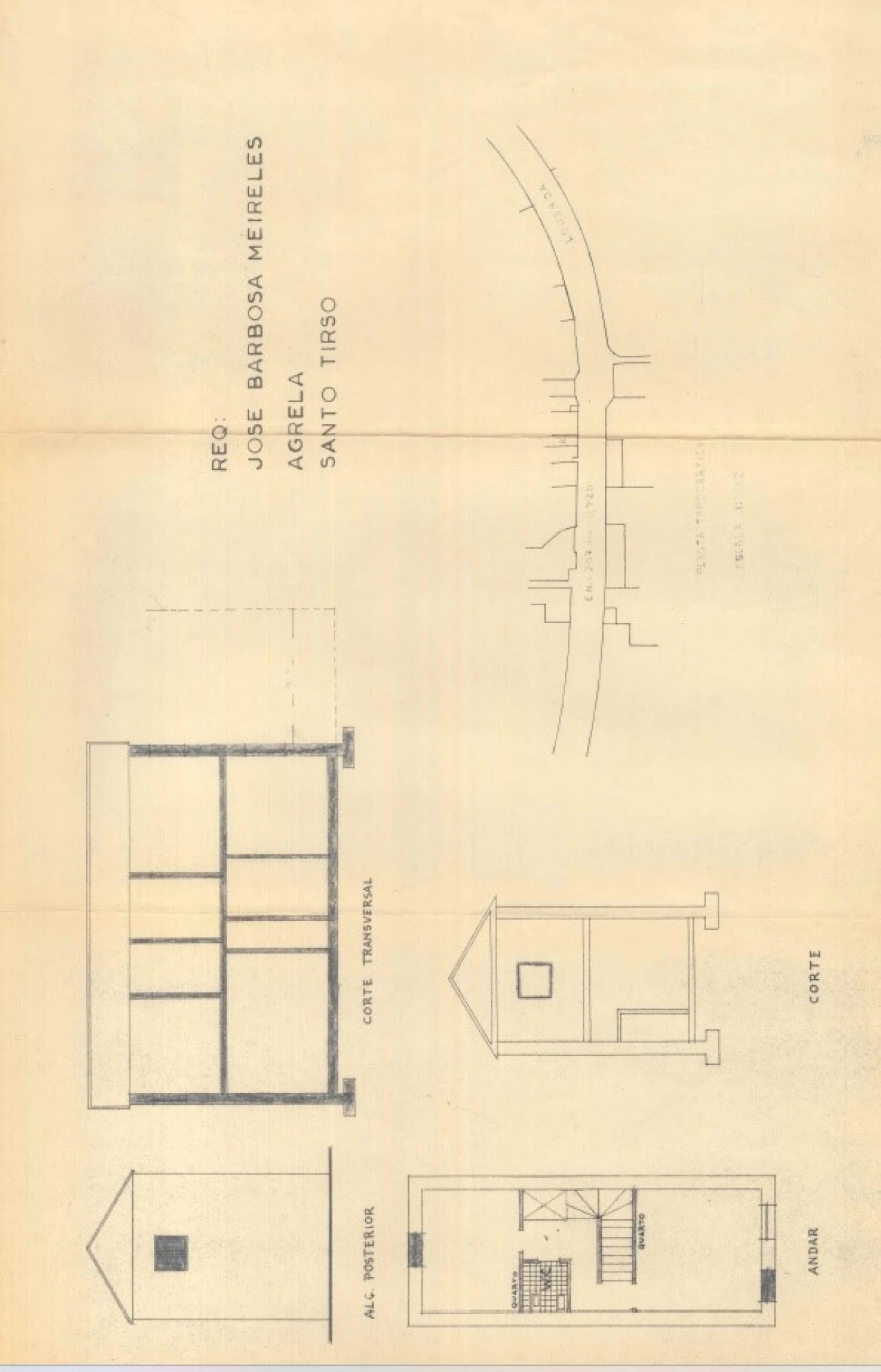 Moradia T2 para Venda em Agrela Planta 3