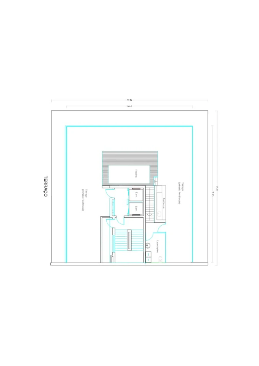 Apartamento T3 para Venda em Portimão Planta 1