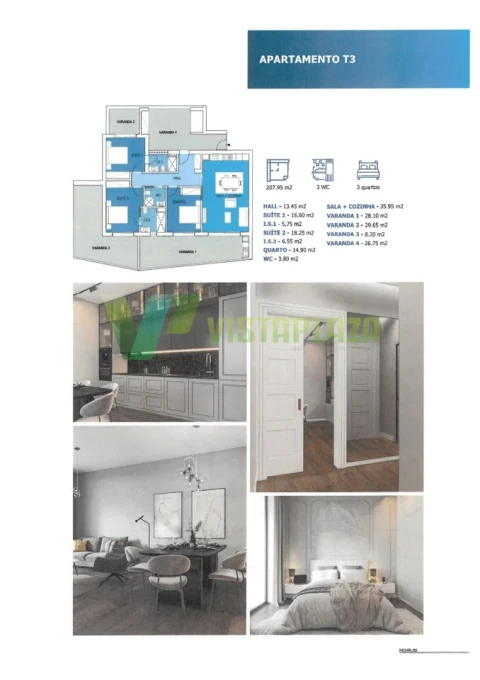 Apartamento T3 para Venda em Portimão