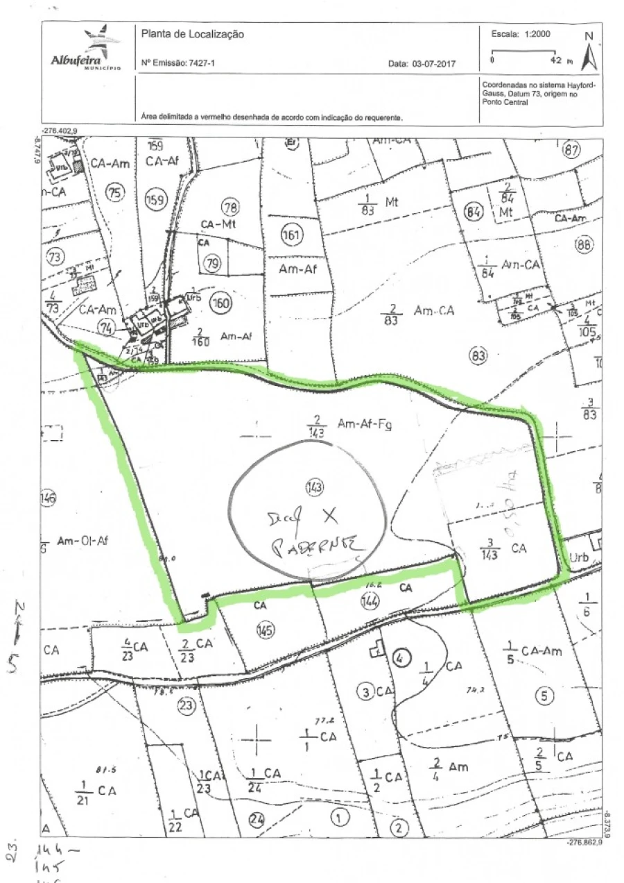 Terreno Agricola ou Rústico para Venda em Paderne Foto 24