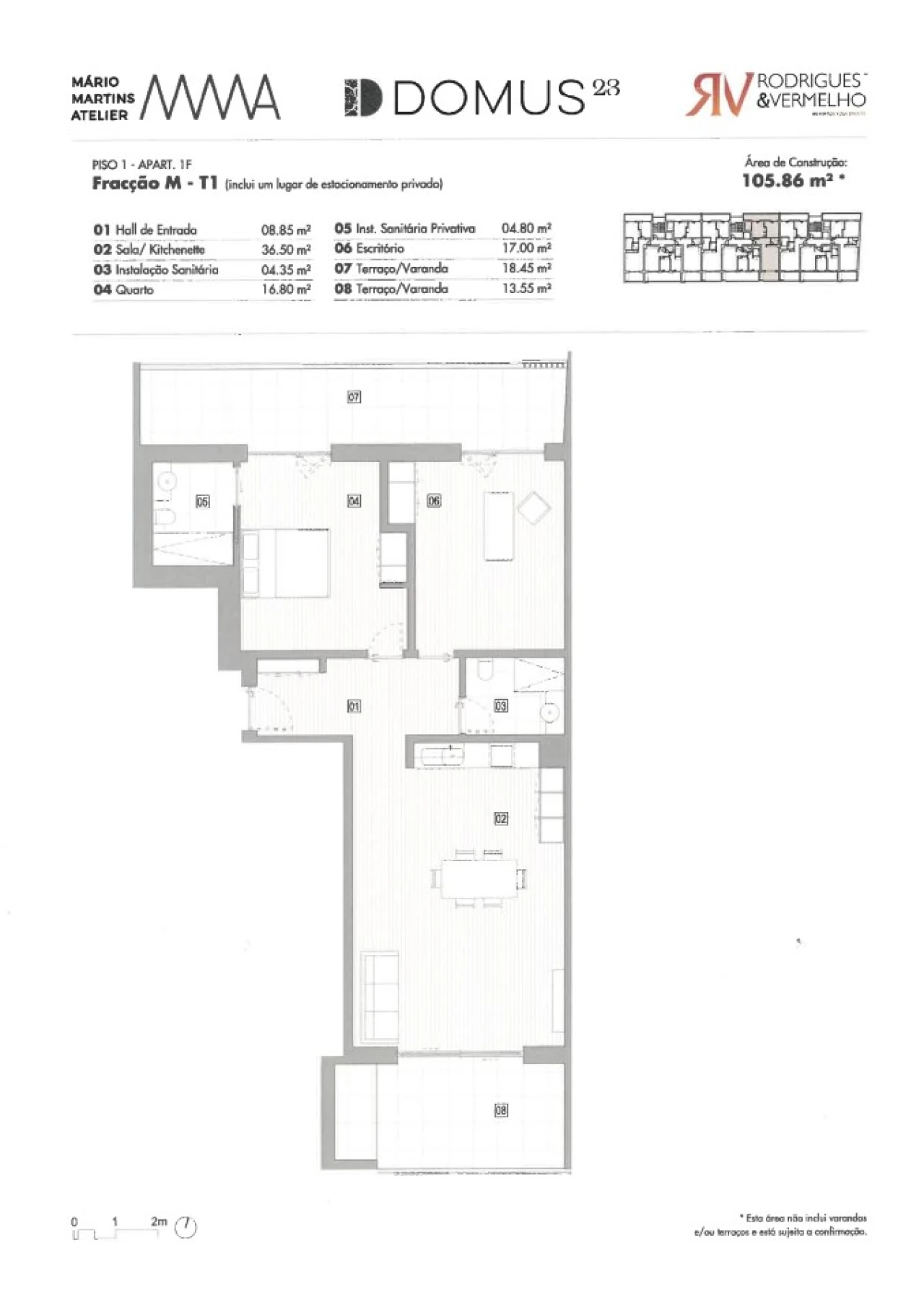 Apartamento T3 para Venda em Lagos (São Sebastião e Santa Maria) Planta 3