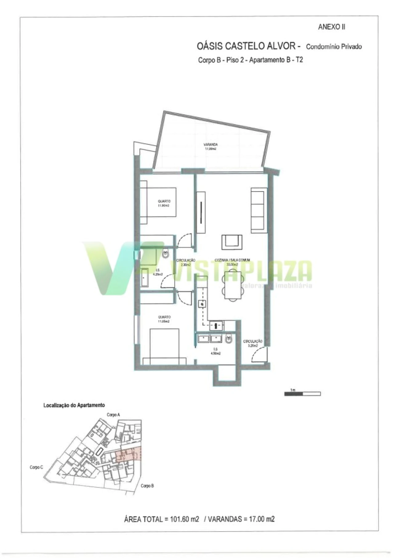 Apartamento T2 para Venda em Alvor Foto 17