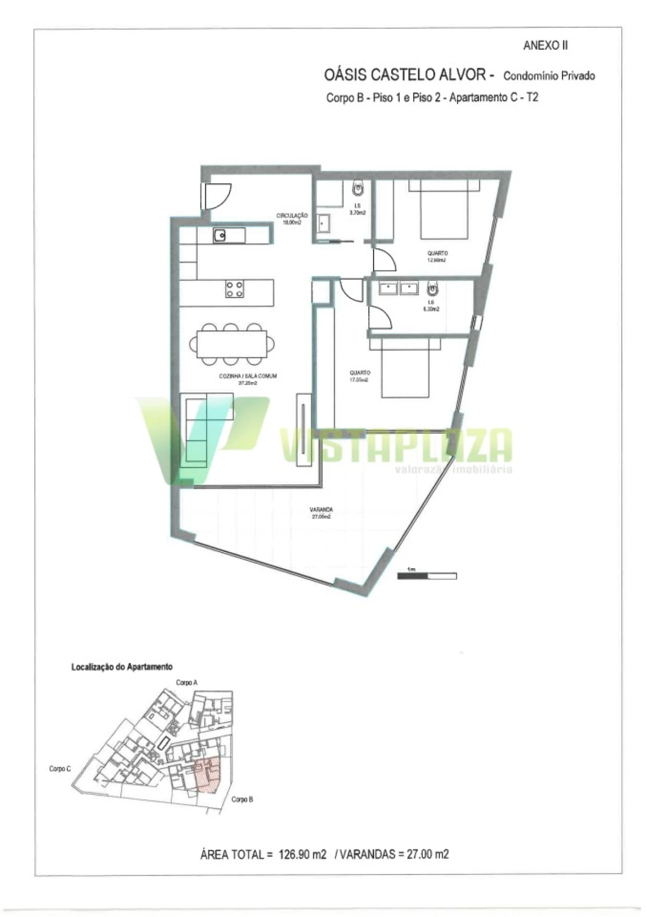 Apartamento T2 para Venda em Alvor Foto 19