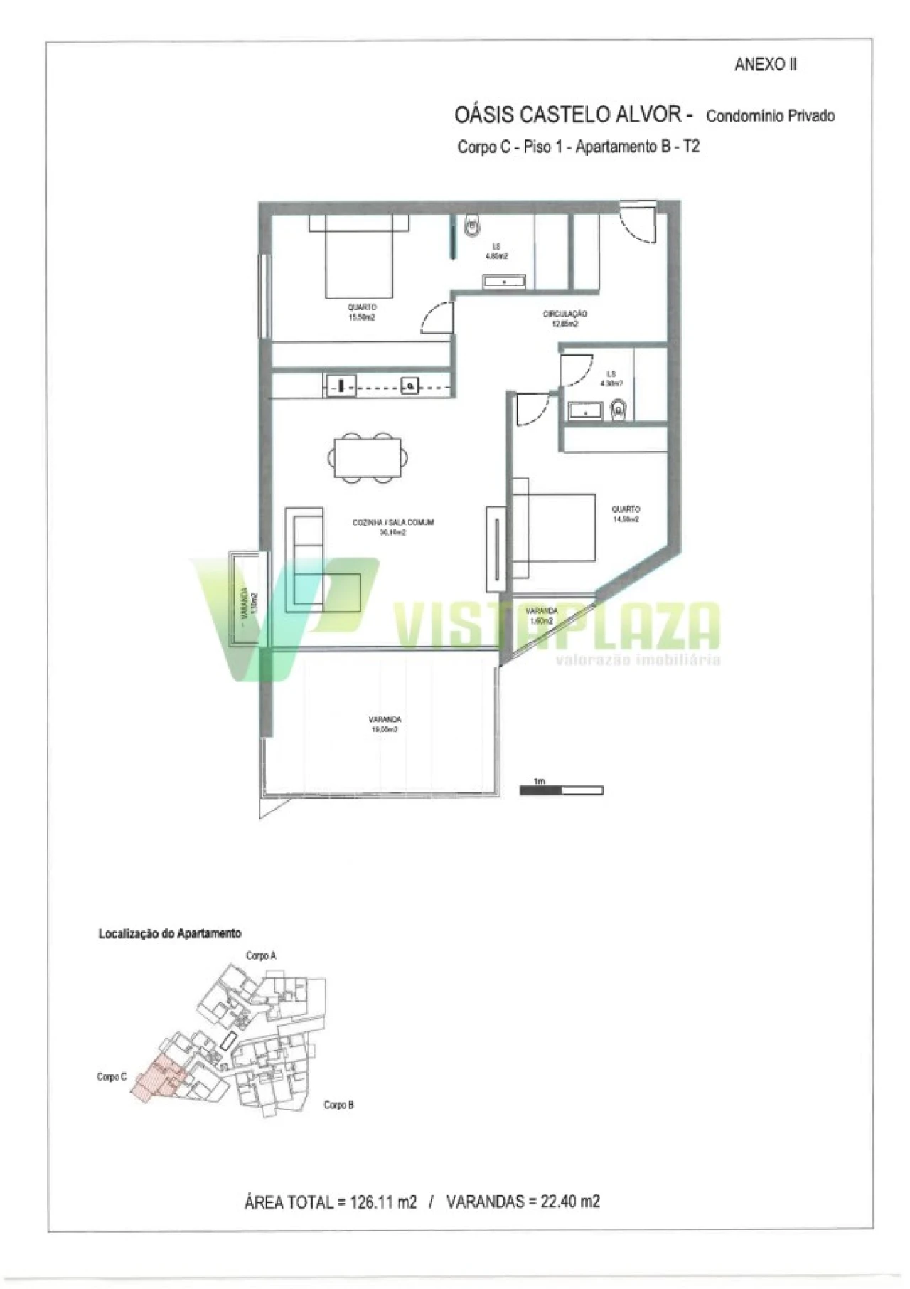 Apartamento T2 para Venda em Alvor Foto 27