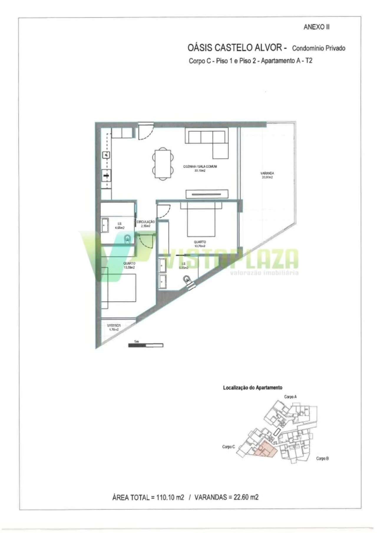 Apartamento T2 para Venda em Alvor Foto 29