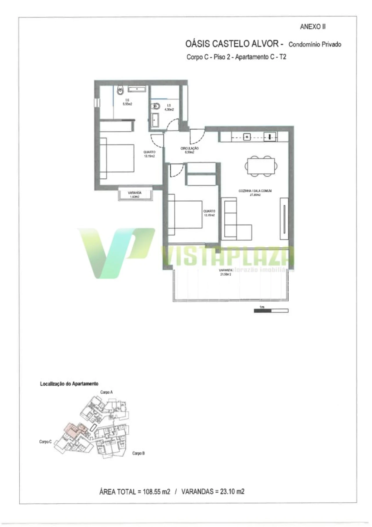 Apartamento T2 para Venda em Alvor Foto 32