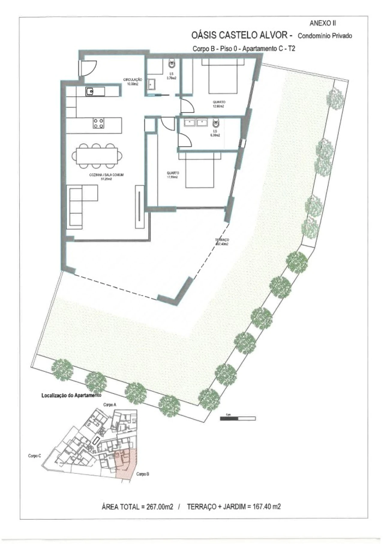 Apartamento T2 para Venda em Alvor Planta 9