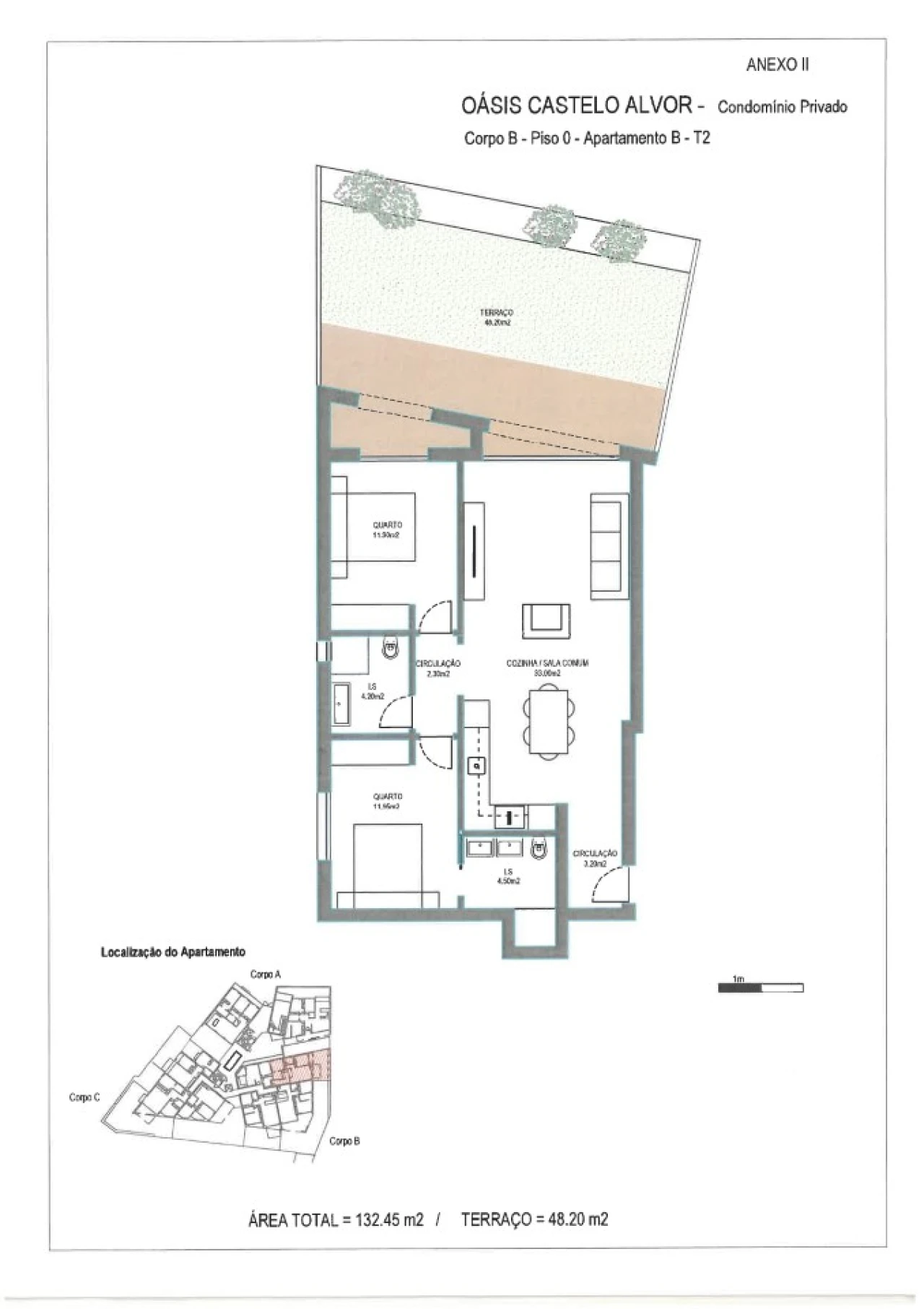 Apartamento T2 para Venda em Alvor Planta 10