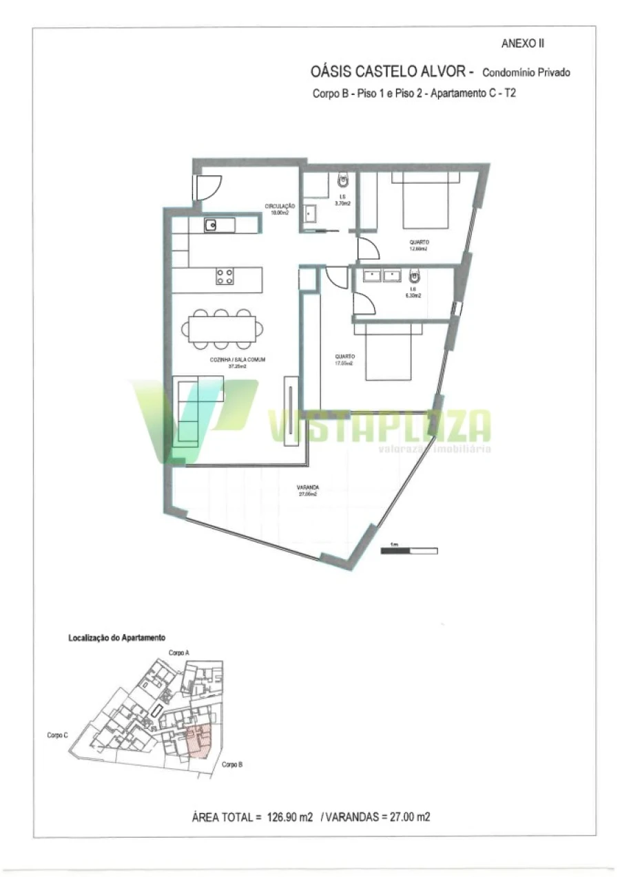 Apartamento T2 para Venda em Alvor Foto 19