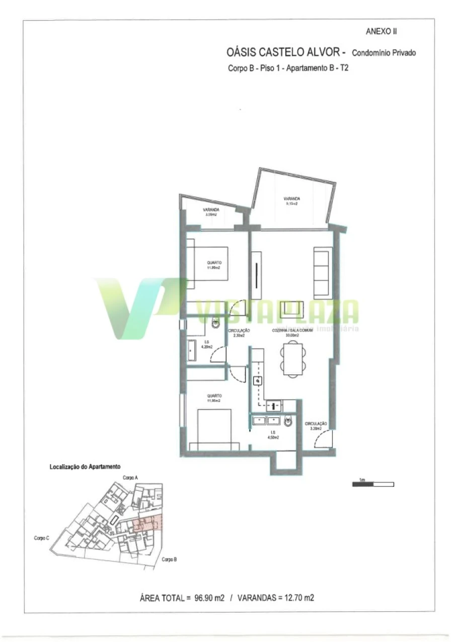 Apartamento T2 para Venda em Alvor Foto 20
