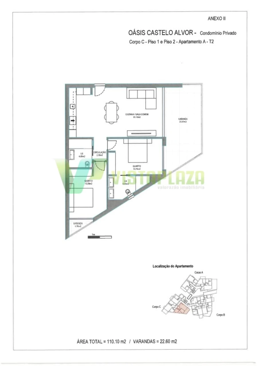 Apartamento T2 para Venda em Alvor Foto 29