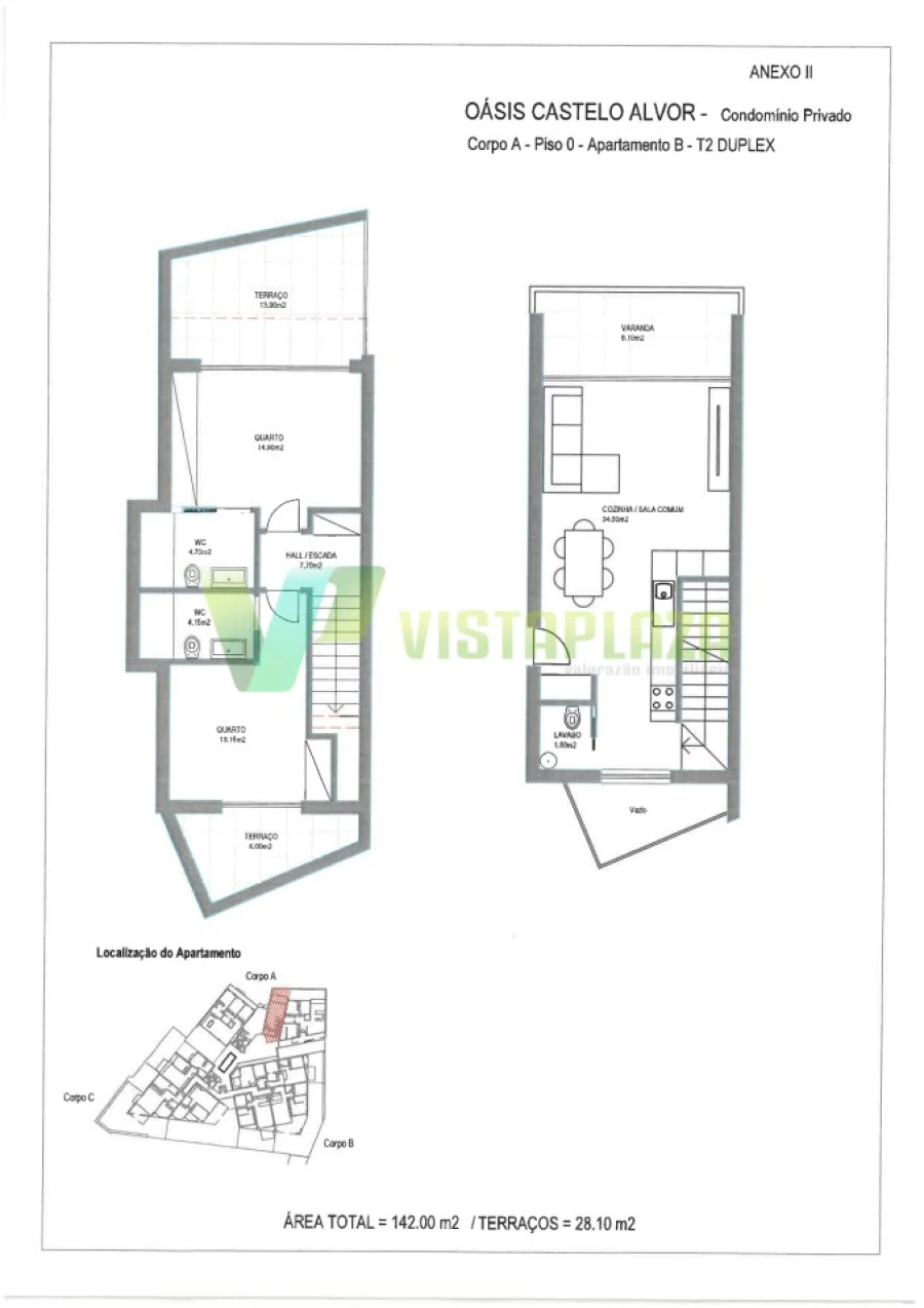 Apartamento T2 para Venda em Alvor Foto 37