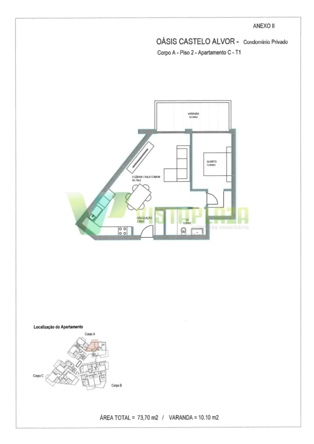 Apartamento T1 para Venda em Alvor Foto 22