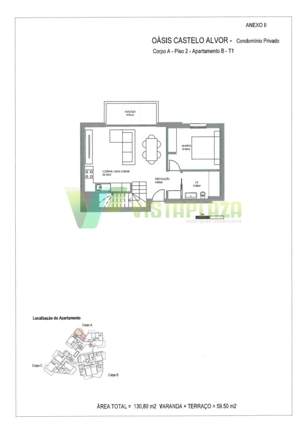 Apartamento T1 para Venda em Alvor Foto 24