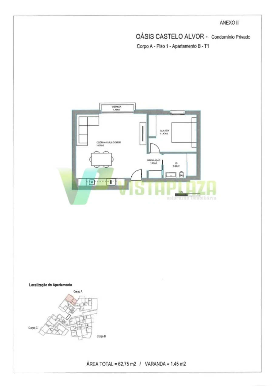 Apartamento T1 para Venda em Alvor Foto 25
