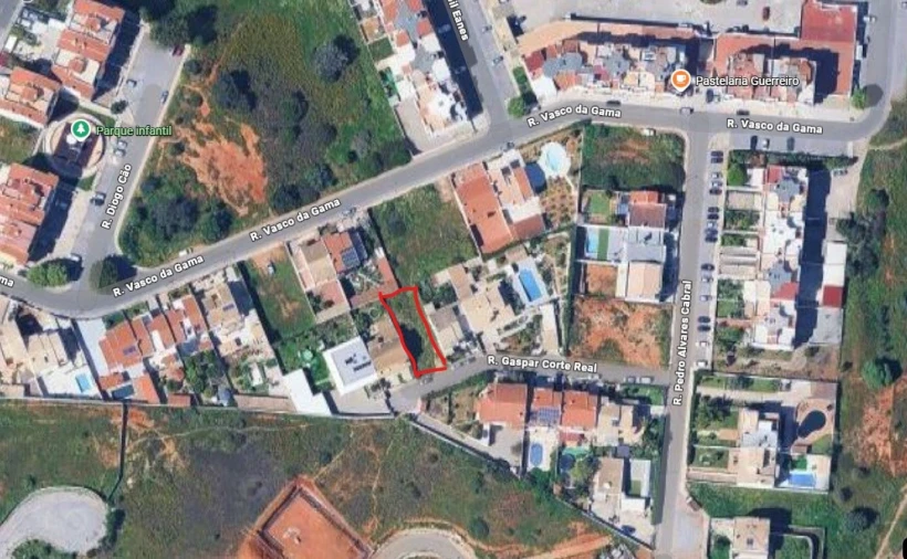 Terreno para Venda em Estômbar e Parchal Planta 1