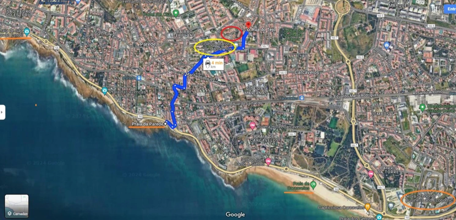 Moradia T8 para Venda em Carcavelos e Parede Foto 34