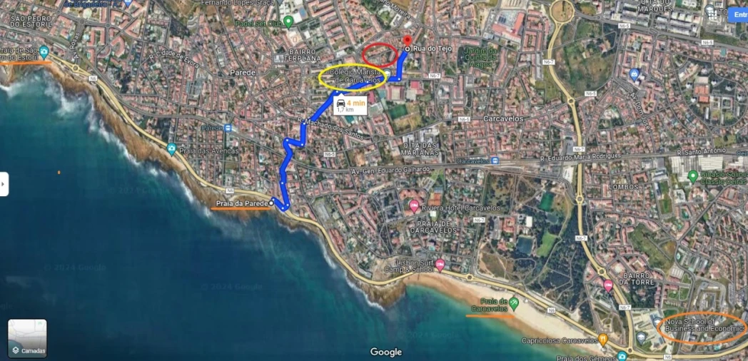 Moradia T8 para Venda em Carcavelos e Parede Foto 34